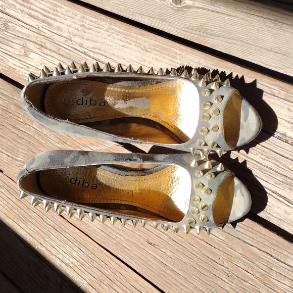 Fina Camo Studded Heels - Picture 5 of 5